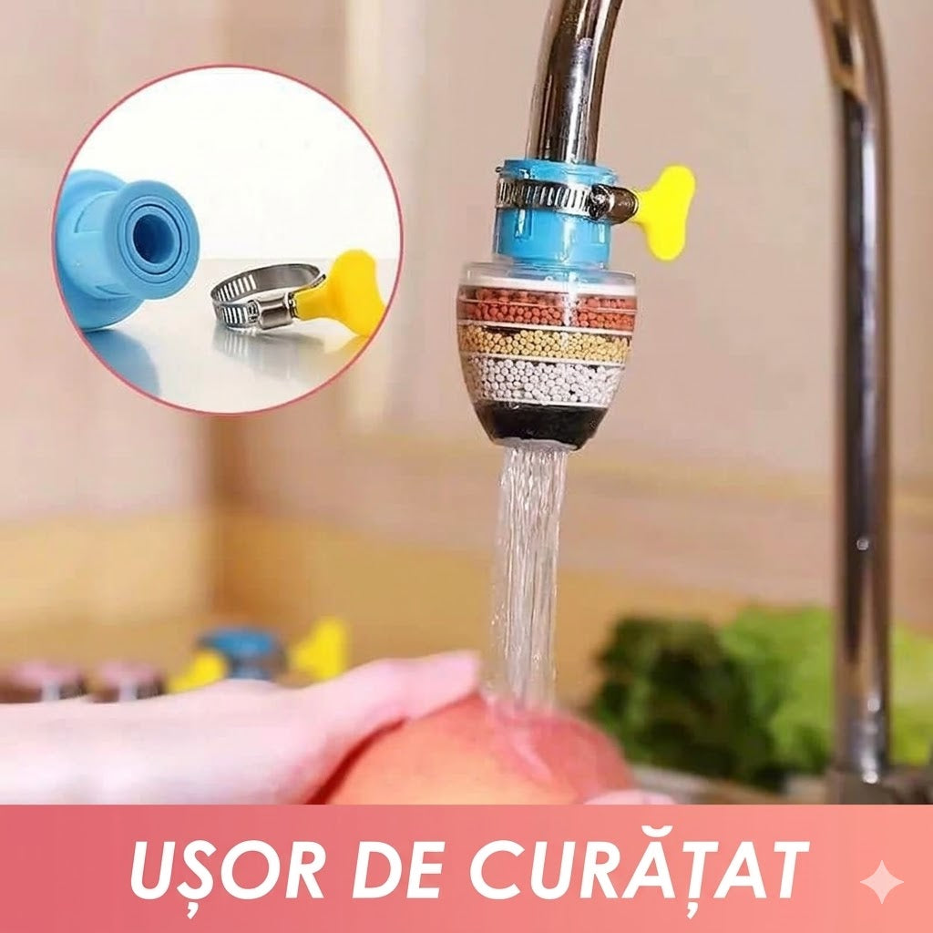 Filtru de Apa pentru Robinet cu Carbune Activ